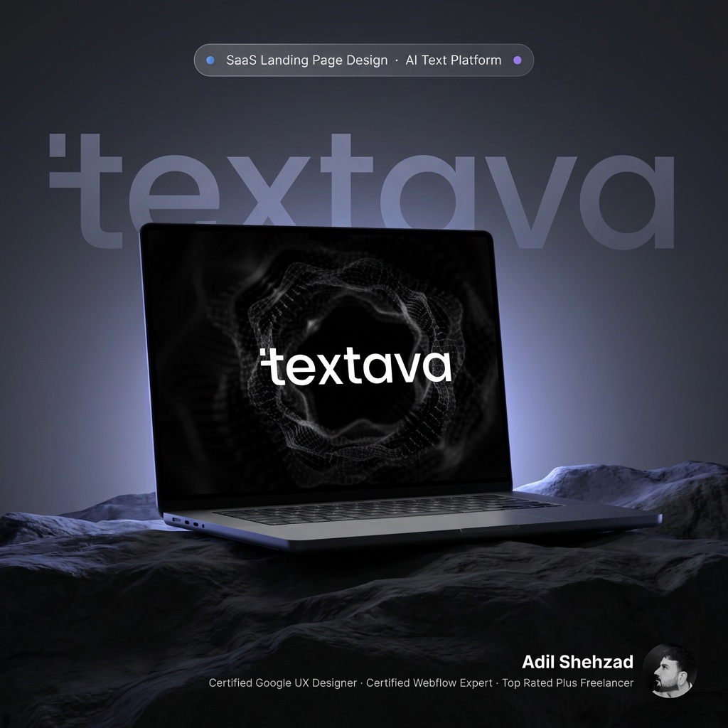 Textava AI product brand and launch website